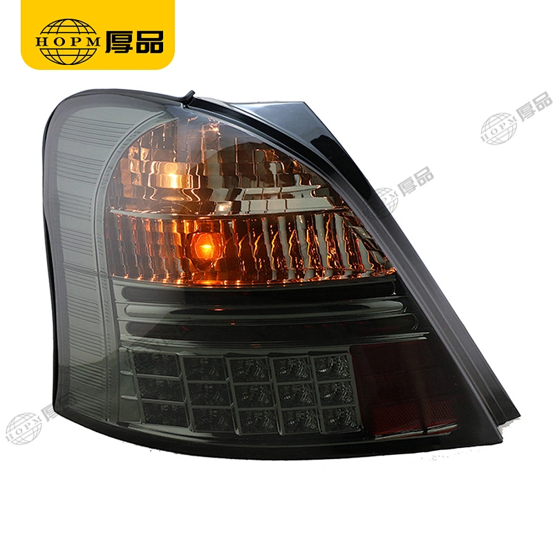 Taillight Assembly Tuning Light Modified LED Tail Light Blackened For Yaris 06-12