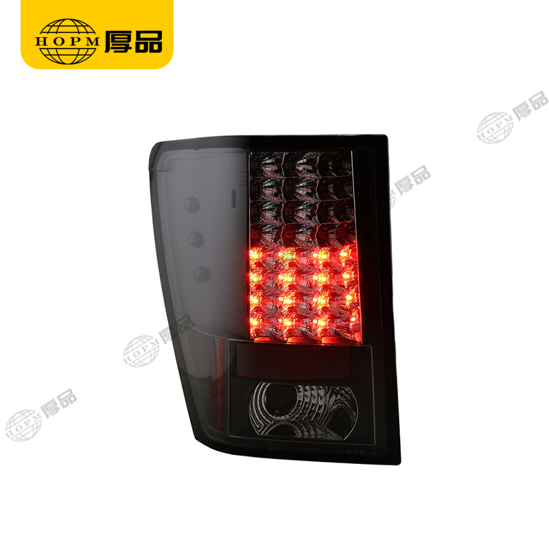 Taillight Assembly Tuning Light Modified LED Tail Light Black Background For Grand Cherokee 05-10