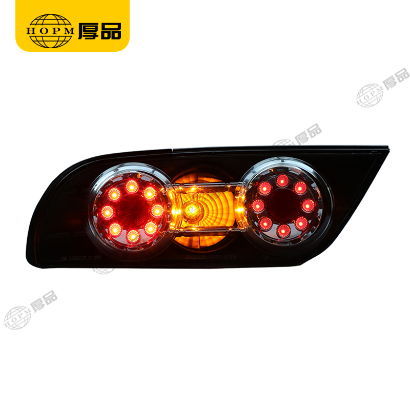 Taillight Assembly Tuning Light Modified LED Tail Light Black Background For S13