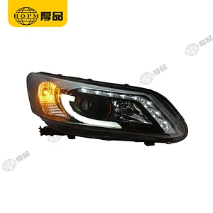 Headlight Assembly Tuning Light Modified Automotive lighting Car Double Beam Light Original Car Halogen For AC-CORD 9TH 13-15