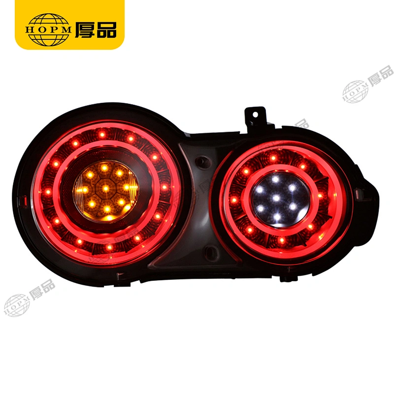Taillight Assembly Tuning Light Modified LED Tail Light Black Background For GTR 07-