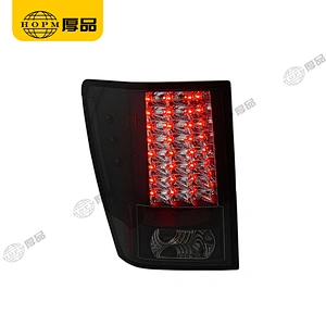 Taillight Assembly Tuning Light Modified LED Tail Light Black Background For Grand Cherokee 05-10