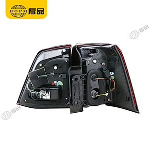Taillight Assembly Tuning Light Modified LED Tail Light Red Background Blackened For CRUISER FJ200 08-15