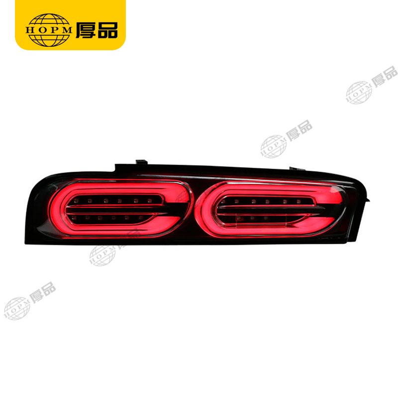 Taillight Assembly Tuning Light Modified LED Tail Light European Chinese standard Black Background Red Light For Camaro 16-19