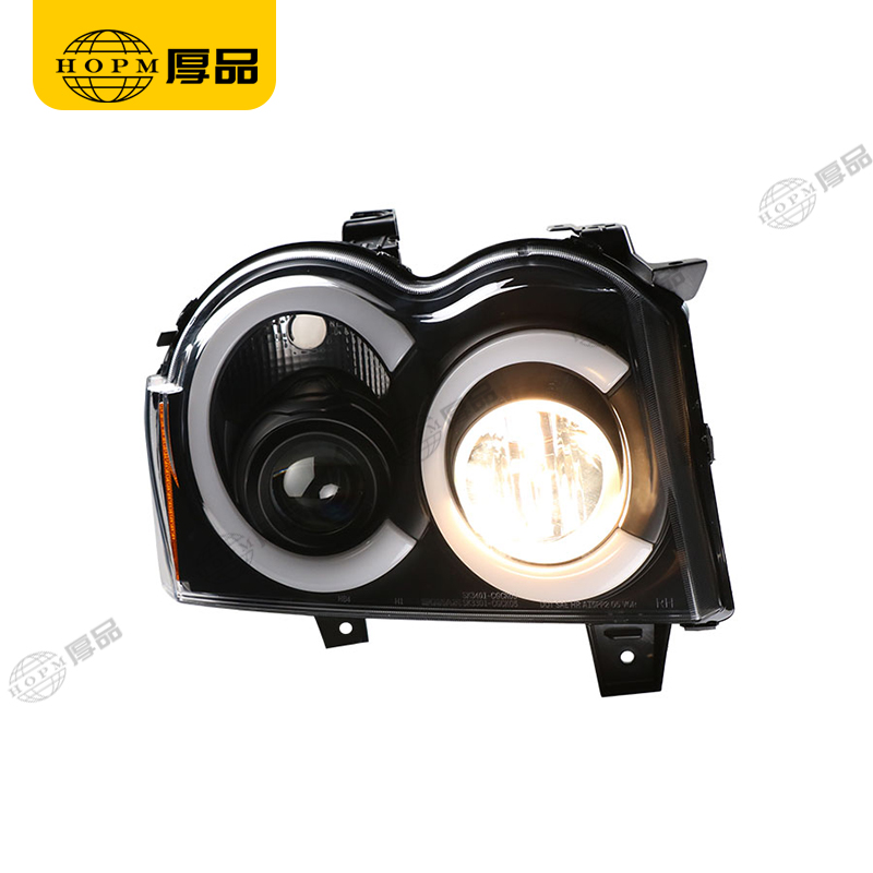 Headlight Assembly Tuning Light Modified Automotive lighting Car V2 Version For Grand Cherokee 05-08