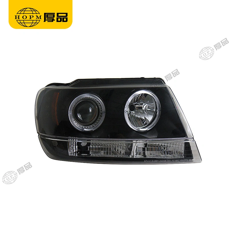 Headlight Assembly Tuning Light Modified Automotive lighting Single Beam Light Aperture Version For Grand Cherokee 99-04