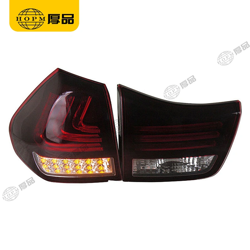 Taillight Assembly Tuning Light Modified LED Tail Light Red Background Turn Signal Horse Racing For RX330 RX350 04-09