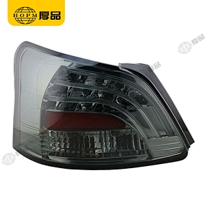 Taillight Assembly Tuning Light Modified LED Tail Light Blackened For Vios 08-12