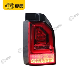 Taillight Assembly Tuning Light Modified LED Tail Light Red Background For T6 Caravelle Multivan 15-18