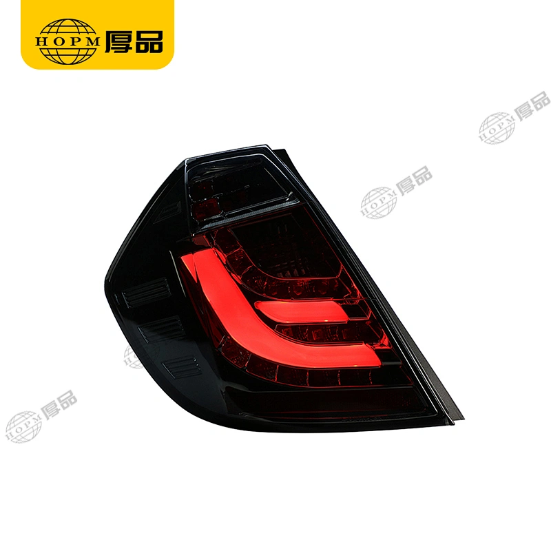 Taillight Assembly Tuning Light Modified LED Tail Light Turn Signal Horse Racing Blackened For FIT 08-10