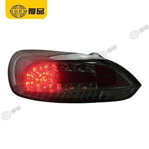 Taillight Assembly Tuning Light Modified LED Tail Light Blackened For Scirocco 08-