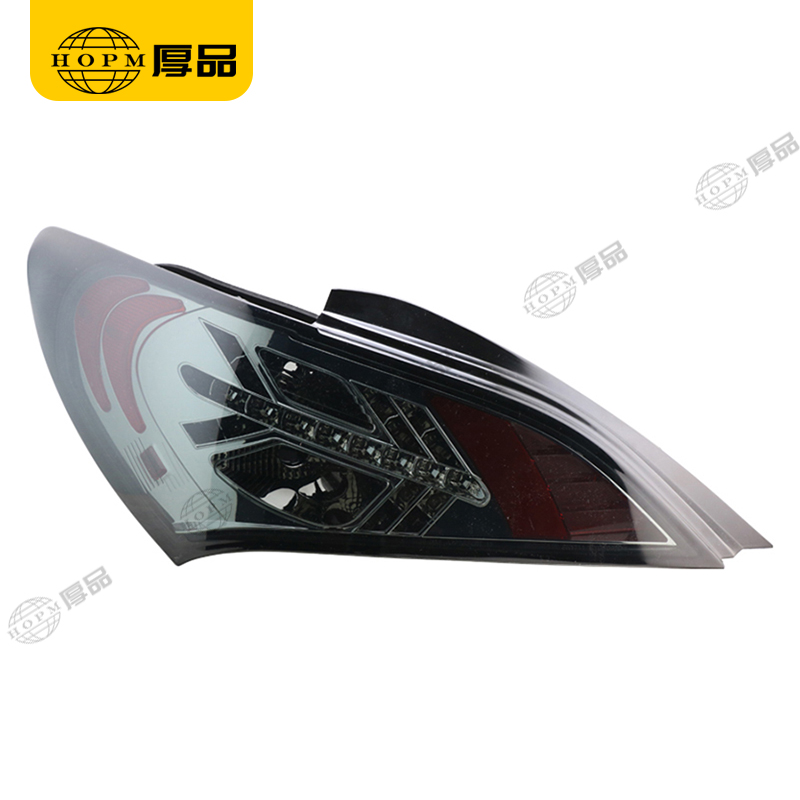 Taillight Assembly Tuning Light Modified LED Tail Light Blackened Halogen Turn Signal For Rohens coupe 09-12