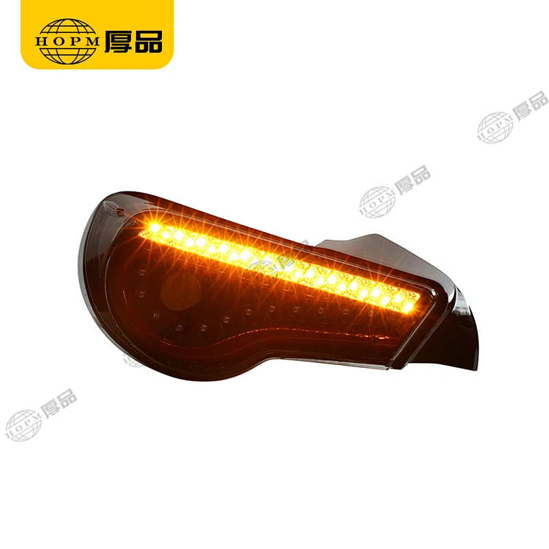Taillight Assembly Tuning Light Modified LED Tail Light Turn Signal Horse Racing Black Background For FT86 12-