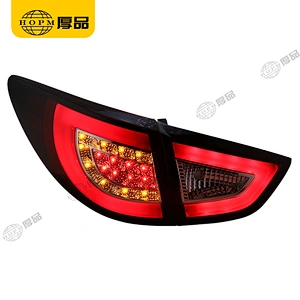Taillight Assembly Tuning Light Modified LED Tail Light Red Background For IX35 10-13