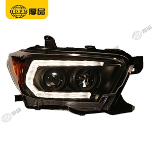 Headlight Assembly Tuning Light Modified Light Original Factory DRL LED Version Turn Signal Horse Racing For Tacoma 16-UP