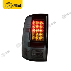 Taillight Assembly Tuning Light Modified LED Tail Light Blackened For Ram 1500 13-18