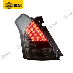 Taillight Assembly Tuning Light Modified LED Tail Light Blackened For Swift 05-12