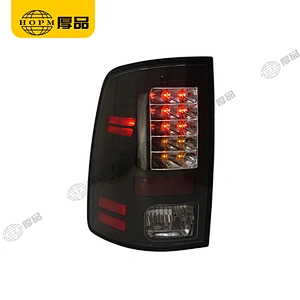 Taillight Assembly Tuning Light Modified LED Tail Light Black Background For Ram 1500 13-18