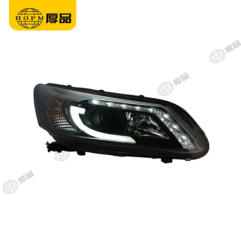Headlight Assembly Tuning Light Modified Automotive lighting Car Double Beam Light Original Car Halogen For AC-CORD 9TH 13-15