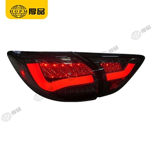Taillight Assembly Tuning Light Modified LED Tail Light Blackened For M CX-5 12-