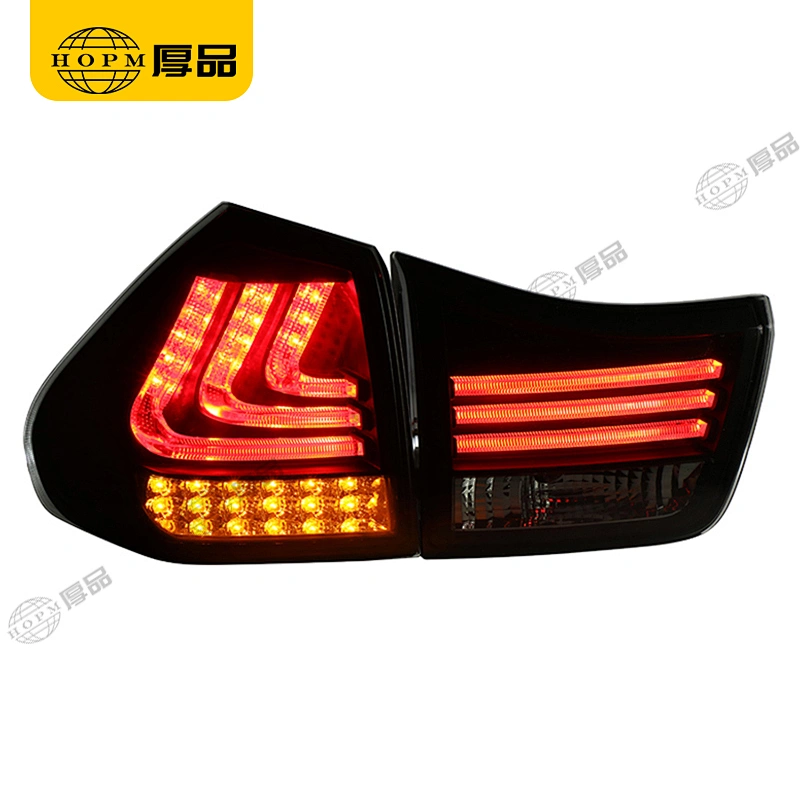 Taillight Assembly Tuning Light Modified LED Tail Light Blackened Turn Signal Horse Racing For RX330 RX350 04-09