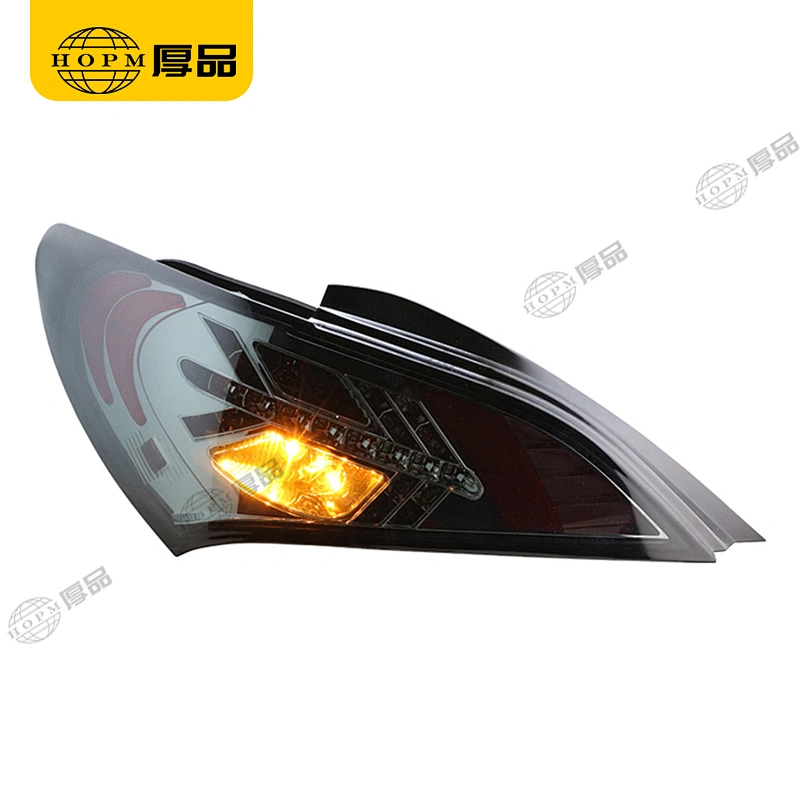 Taillight Assembly Tuning Light Modified LED Tail Light Blackened Halogen Turn Signal For Rohens coupe 09-12