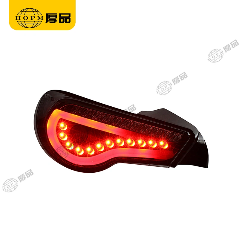 Taillight Assembly Tuning Light Modified LED Tail Light Turn Signal Horse Racing Black Background For FT86 12-