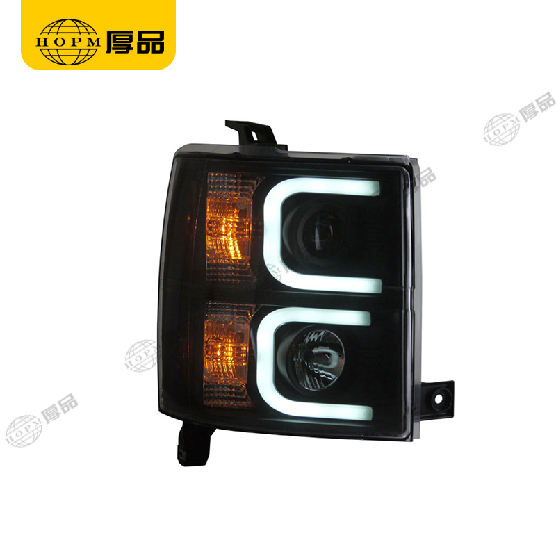 Headlight Assembly Tuning Light Modified Automotive lighting Car Double Beam Light For Silverado 14-