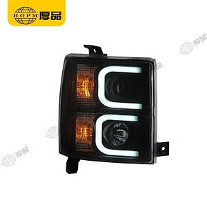 Headlight Assembly Tuning Light Modified Automotive lighting Car Double Beam Light For Silverado 14-