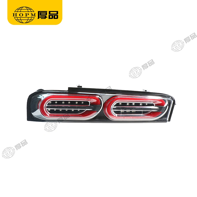 Taillight Assembly Tuning Light Modified LED Tail Light U.S. Standard High Profile Black Background Red Light For Camaro 16-19
