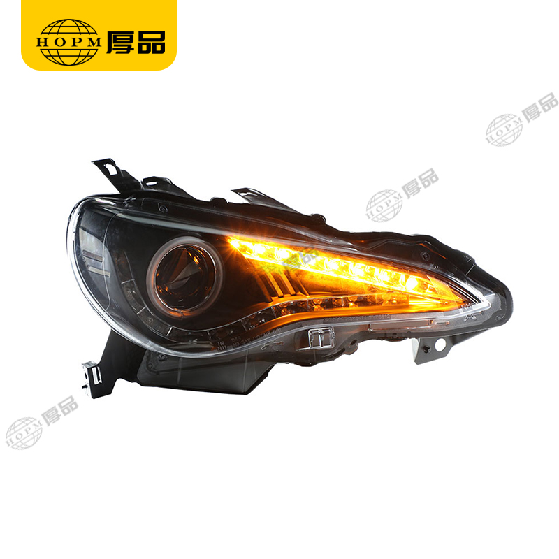 Headlight Assembly Tuning Light Modified Automotive lighting Car Double Beam Light Turn Signal Horse Racing For FT86 12-