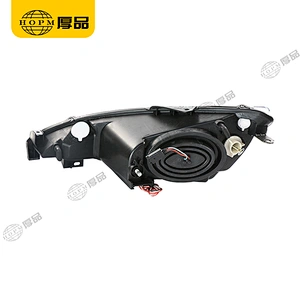 Headlight Assembly Tuning Light Modified Automotive lighting Car Single Beam Light Angel Eyes For 206 04-08