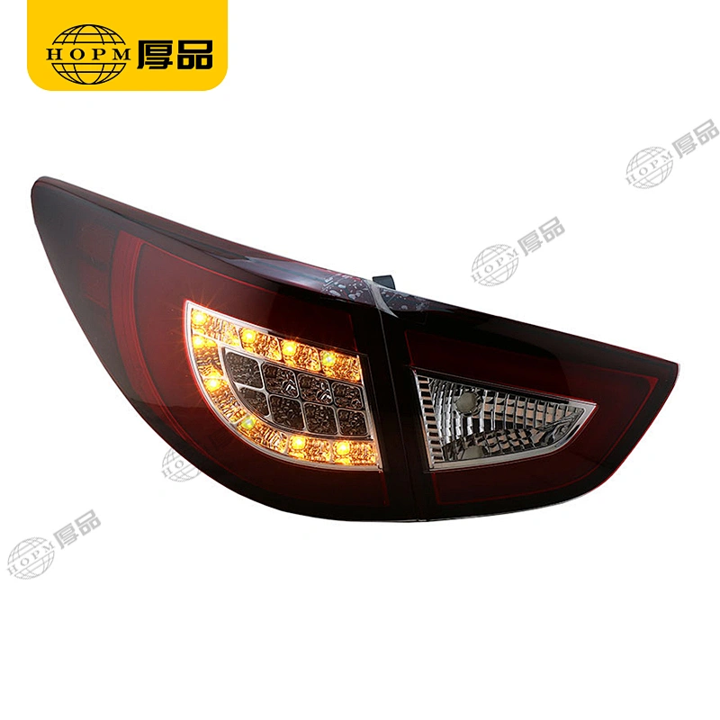 Taillight Assembly Tuning Light Modified LED Tail Light Red Background For IX35 10-13