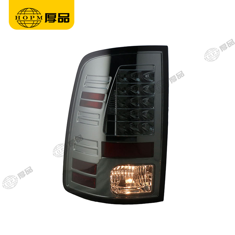 Taillight Assembly Tuning Light Modified LED Tail Light Blackened For Ram 1500 13-18