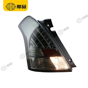 Taillight Assembly Tuning Light Modified LED Tail Light Blackened For Swift 05-12