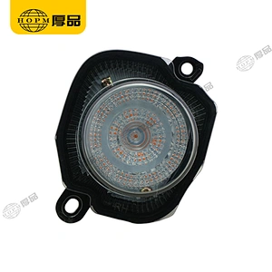 Headlight Assembly Tuning Light Modified Automotive lighting Car Front Horse Racing Turn Signal Gray Shell For Jimny 18-