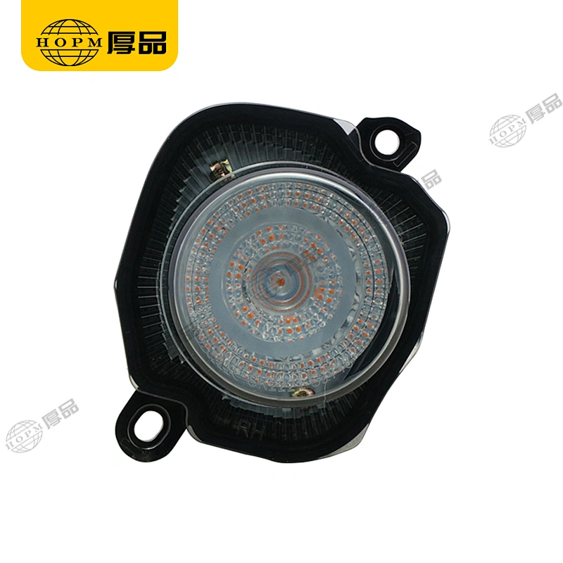 Headlight Assembly Tuning Light Modified Automotive lighting Car Front Horse Racing Turn Signal Gray Shell For Jimny 18-