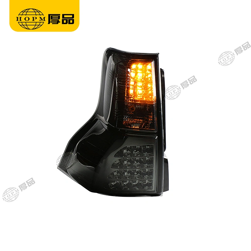 Taillight Assembly Tuning Light Modified LED Tail Light Blackened For Prado FJ150 09-