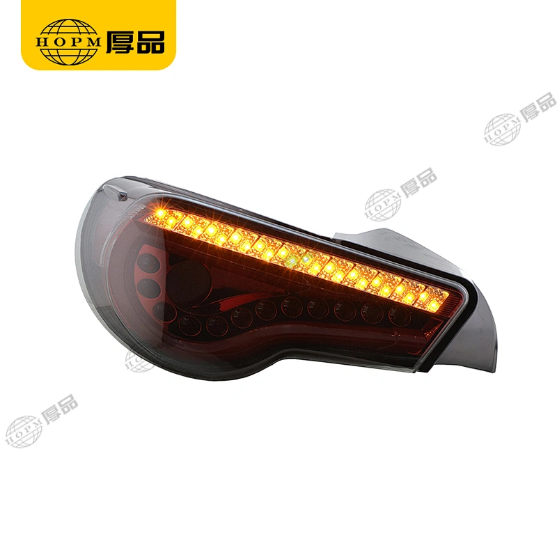 Taillight Assembly Tuning Light Modified LED Tail Light Turn Signal Horse Racing Red Background For FT86 12-
