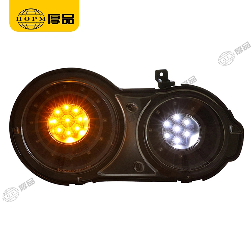 Taillight Assembly Tuning Light Modified LED Tail Light Black Background For GTR 07-