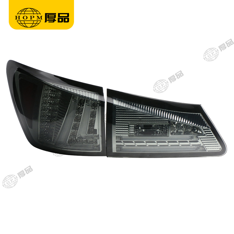 Taillight Assembly Tuning Light Modified LED Tail Light Blackened With Fog Light For IS250 06-12