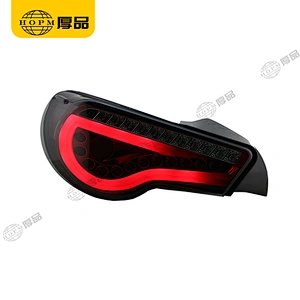 Taillight Assembly Tuning Light Modified LED Tail Light Turn Signal Horse Racing Red Background For FT86 12-