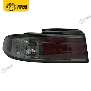Taillight Assembly Tuning Light Modified LED Tail Light Blackened For S14 93-98