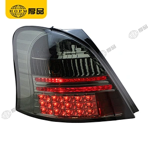 Taillight Assembly Tuning Light Modified LED Tail Light Blackened For Yaris 06-12