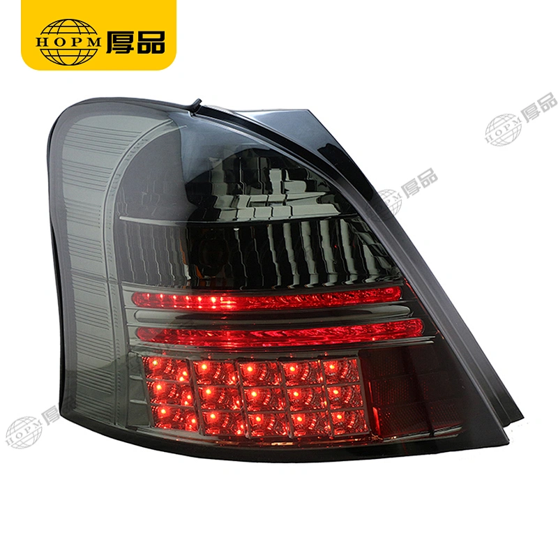 Taillight Assembly Tuning Light Modified LED Tail Light Blackened For Yaris 06-12