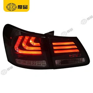 Taillight Assembly Tuning Light Modified LED Tail Light Black Background For GS350 06-10