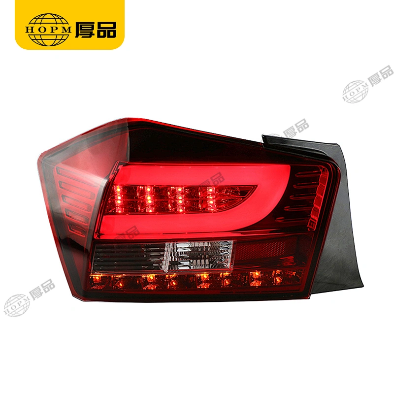 Taillight Assembly Tuning Light Modified LED Tail Light Red Background For CITY 09-15