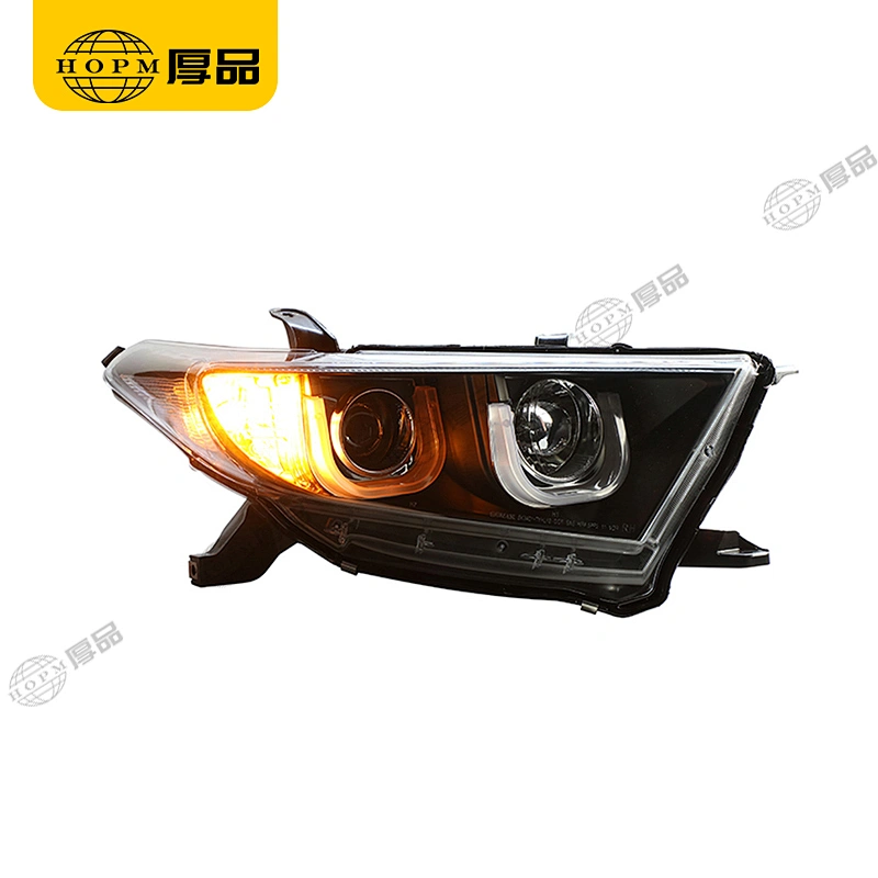Headlight Assembly Tuning Light Modified Automotive lighting Car Double Beam Light For Hi-ghlander 12-14