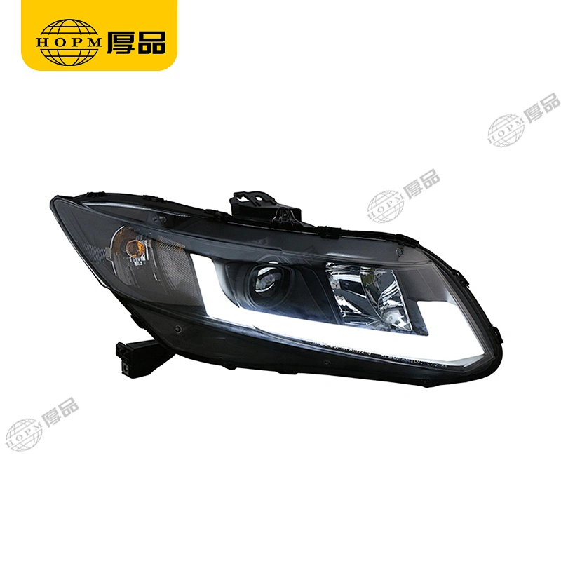 Headlight Assembly Tuning Light Modified Automotive lighting Car Double Beam Light For CI-VIC 12-
