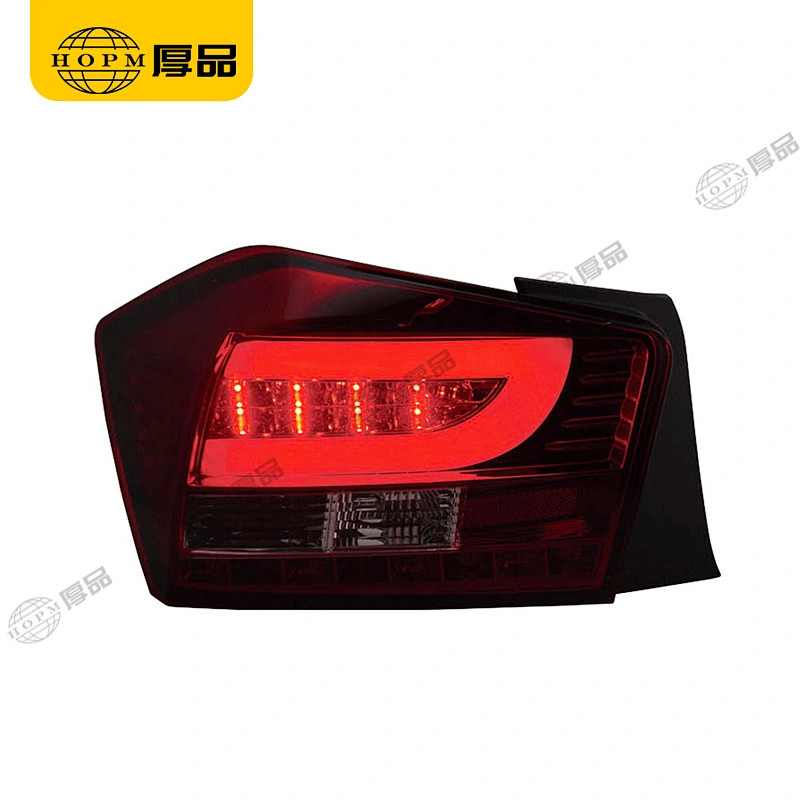 Taillight Assembly Tuning Light Modified LED Tail Light Red Background For CITY 09-15